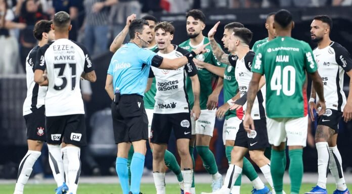 STJD denuncia Corinthians e clube pode perder até 10 mandos de campo após confusão no Dérbi STJD denuncia Corinthians e clube pode perder até 10 mandos de campo