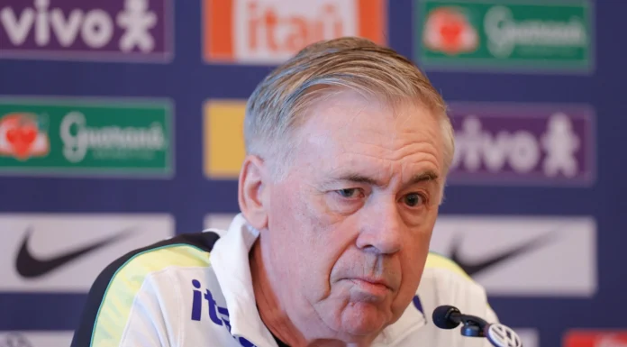 Ancelotti faz mudanças de última hora na lista da Copa e deixa nomes importantes fora da convocação Ancelotti faz mudanças de última hora na lista da Copa