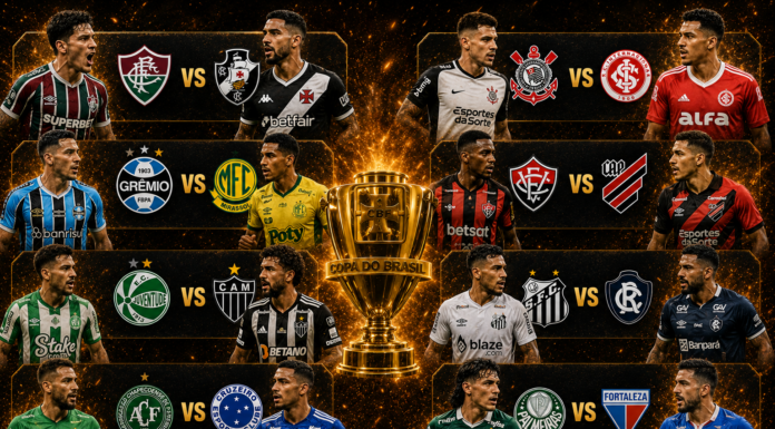 Copa do Brasil define confrontos das oitavas e mata-mata promete duelos pesados Copa do Brasil define confrontos das oitavas
