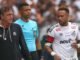 Coritiba reage contra o Santos, jogo termina em tensão e Neymar se envolve em polêmica com quarto árbitro Coritiba reage contra o Santos, jogo termina em tensão