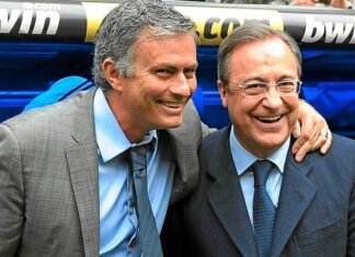 Florentino Pérez evita falar sobre Mourinho, mas manda recado forte após crise no Real Madrid Florentino Pérez evita falar sobre Mourinho, mas manda recado forte