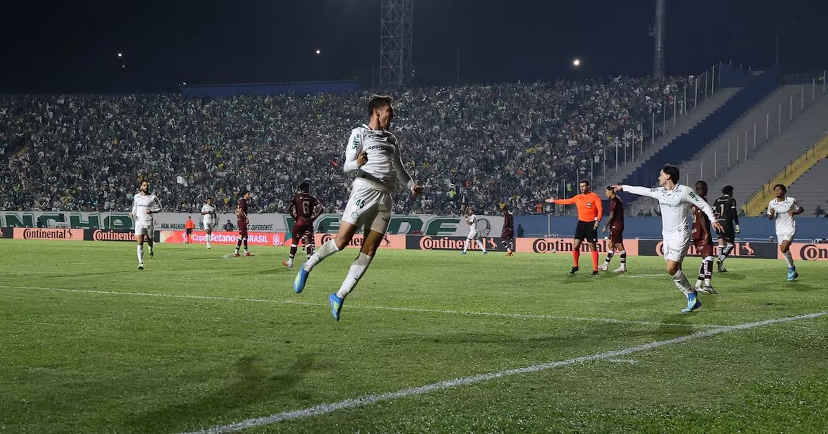 Palmeiras goleia Jacuipense e garante vaga nas oitavas da Copa do Brasil 2026