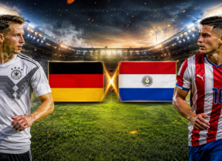 Alemanha x Paraguai: onde assistir, horário, prováveis escalações e tudo sobre o duelo da Copa do Mundo 2026 Alemanha e Paraguai se enfrentam no Gillette Stadium pela segunda fase da Copa do Mundo de 2026.