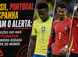Brasil, Portugal e Espanha ligam o alerta: as seleções que mais decepcionaram na primeira rodada da Copa do Mundo Brasil, Portugal e Espanha ligam o alerta: as seleções que mais decepcionaram na primeira rodada da Copa do Mundo