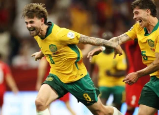 Com golaço e atuação consistente, Austrália surpreende a Turquia e estreia com vitória na Copa do Mundo Com golaço e atuação consistente, Austrália surpreende a Turquia e estreia com vitória na Copa do Mundo