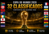 Copa do Mundo define os 32 classificados e os confrontos da segunda fase; veja o chaveamento completo