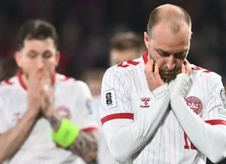 Eriksen desmaia durante amistoso entre Dinamarca e Ucrânia e gera momentos de tensão às vésperas da Copa do Mundo Eriksen desmaia durante amistoso entre Dinamarca e Ucrânia