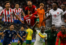 Cinco zebras que já marcaram a Copa do Mundo 2026; veja as maiores surpresas do Mundial Jogadores de Paraguai, Marrocos e Canadá celebram campanhas históricas na Copa do Mundo de 2026 após resultados surpreendentes.