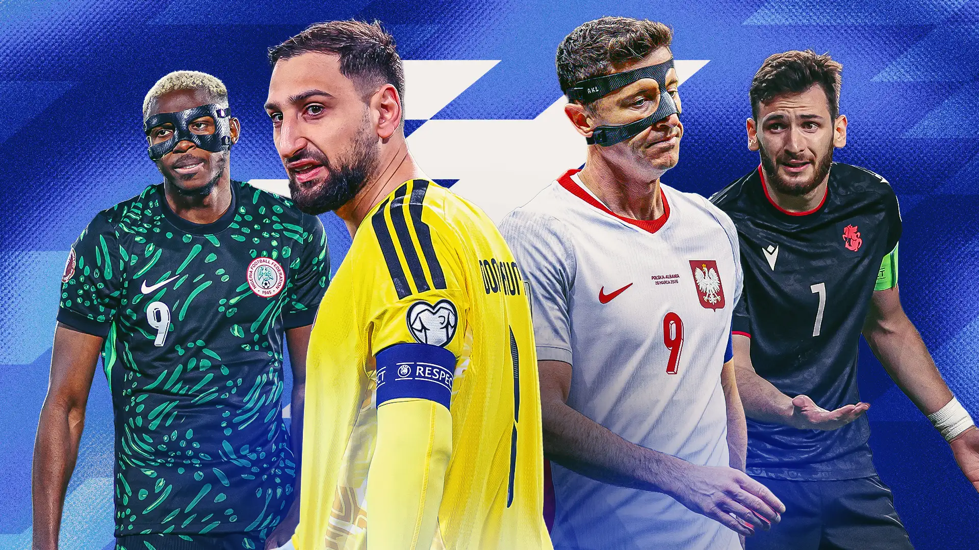 Lewandowski, Donnarumma, Osimhen e mais: craques ficam fora da Copa do Mundo