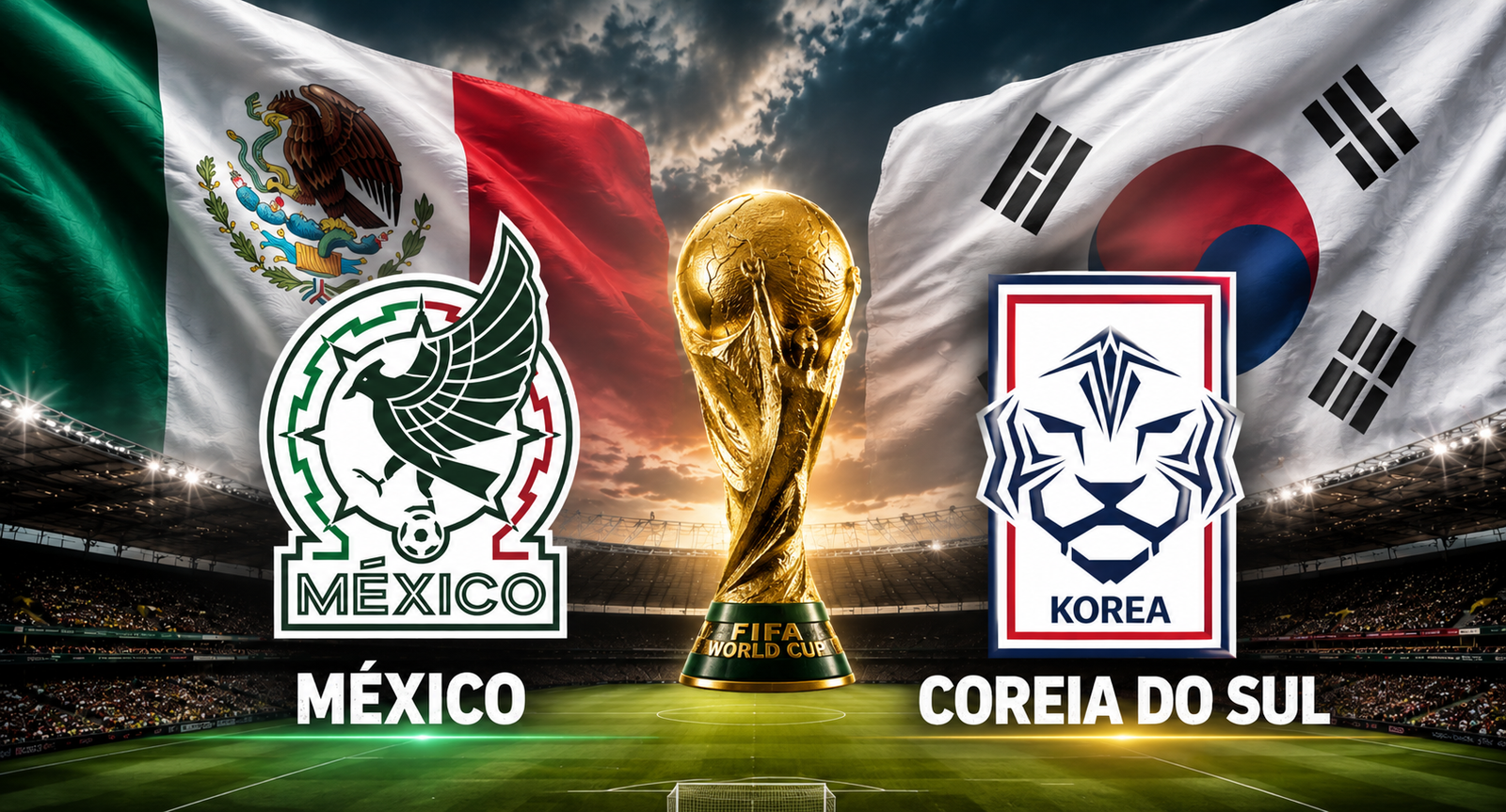 México e Coreia do Sul entram em campo veja a agenda completa da Copa do Mundo nesta quinta-feira