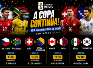 México e Coreia do Sul entram em campo: veja a agenda completa da Copa do Mundo nesta quinta-feira México e Coreia do Sul entram em campo veja a agenda completa da Copa do Mundo nesta quinta-feira