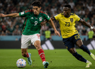 México x Equador: onde assistir, horário, prováveis escalações e tudo sobre o duelo da Copa do Mundo 2026 México e Equador se enfrentam no Estádio Azteca por uma vaga nas oitavas de final da Copa do Mundo de 2026.