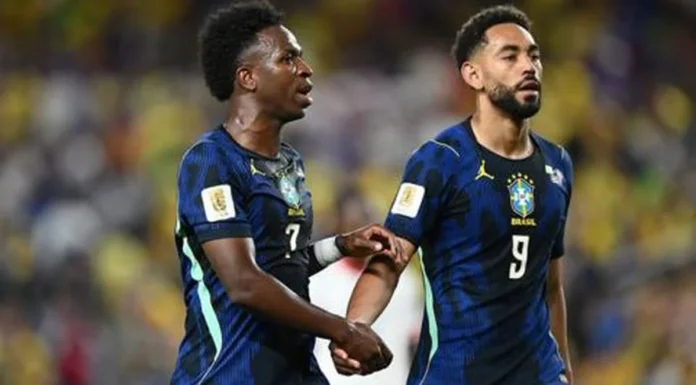 Vini Jr brilha, Brasil vence o Haiti e assume a liderança do Grupo C na Copa do Mundo Vini Jr brilha, Brasil vence o Haiti e assume a liderança do Grupo C na Copa do Mundo