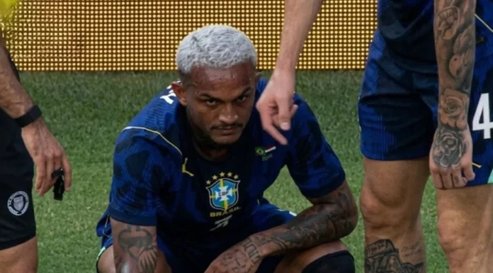 Wesley é cortado da Seleção Brasileira após lesão e Brasil perde opção importante antes da estreia na Copa Wesley é cortado da Seleção Brasileira após lesão