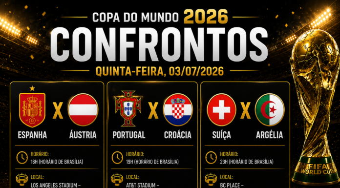 Jogos de hoje na Copa do Mundo 2026: veja horários, onde assistir e a agenda desta quinta-feira (2) Jogos de hoje na Copa do Mundo 2026: veja horários, onde assistir e a agenda desta quinta-feira (2)