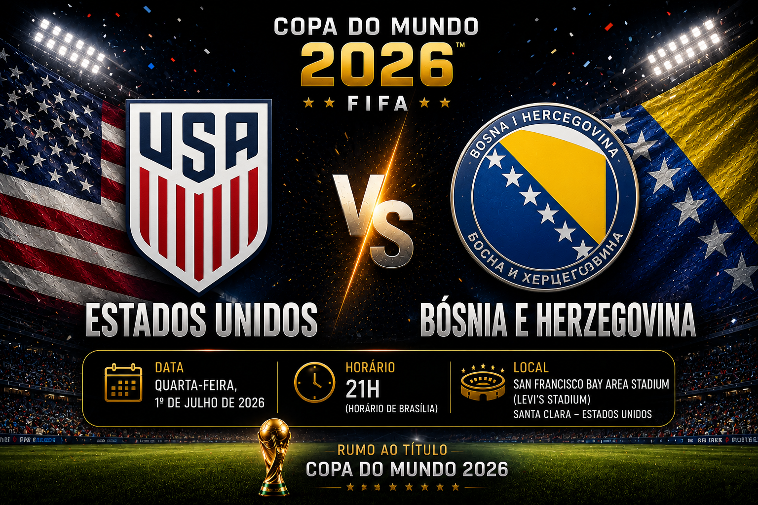 Agenda da Copa do Mundo de 2026 mostra os três jogos desta quarta-feira, com Inglaterra, Bélgica e Estados Unidos em campo pela segunda fase.