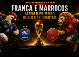Chaveamento da Copa do Mundo 2026 é atualizado após os jogos deste sábado; França e Marrocos fazem o primeiro duelo das quartas Chaveamento atualizado da Copa do Mundo de 2026 após a classificação de Marrocos e França para as quartas de final.