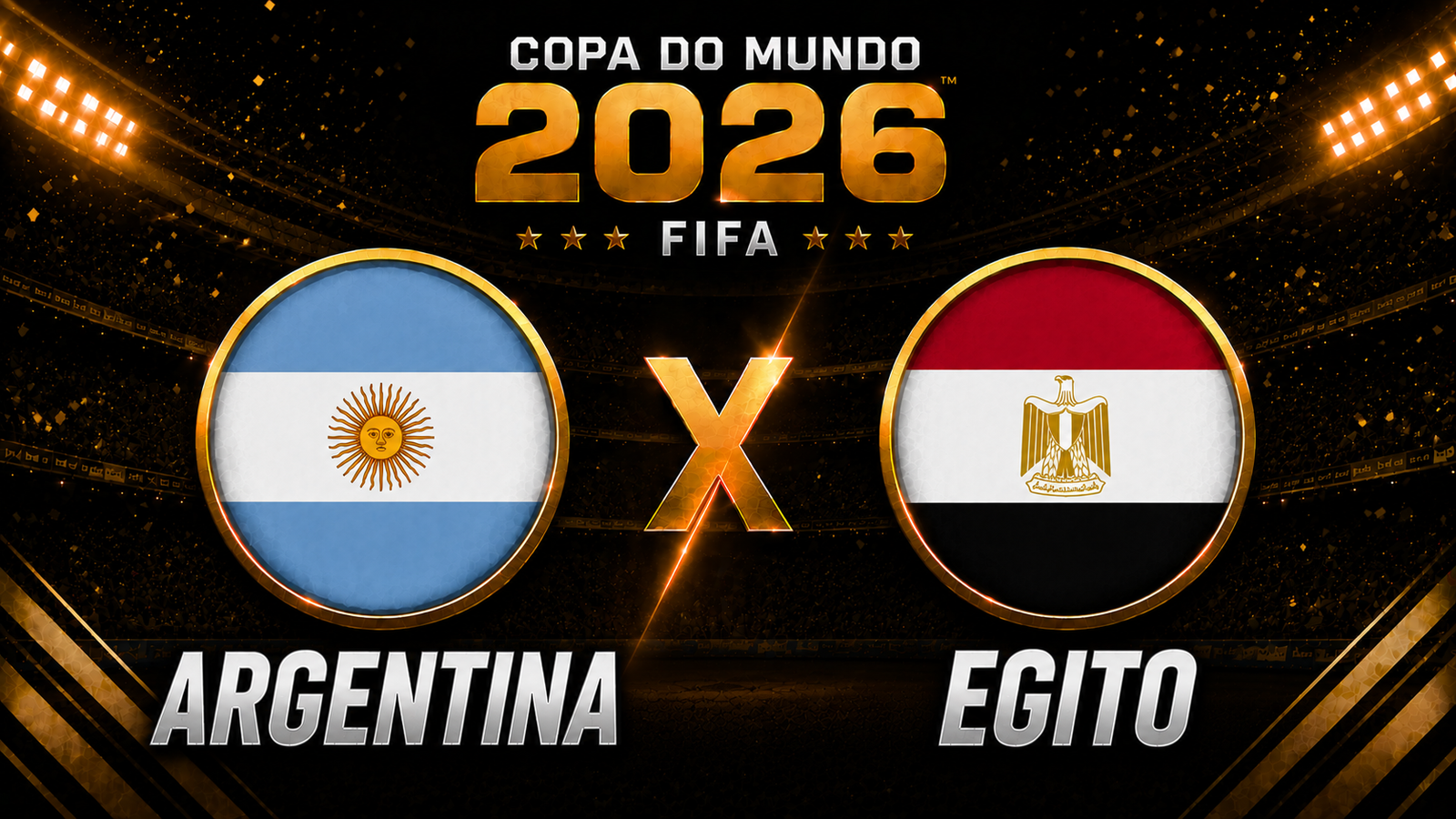 Chaveamento oficial das oitavas de final da Copa do Mundo de 2026 com os oito confrontos definidos.