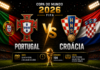 Portugal x Croácia: onde assistir, horário, prováveis escalações e tudo sobre o duelo da Copa do Mundo 2026 Cristiano Ronaldo e Luka Modrić antes do confronto entre Portugal e Croácia pela Copa do Mundo de 2026.