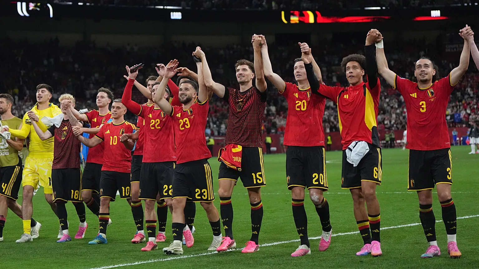 Estados Unidos e Bélgica se enfrentam no Lumen Field pelas oitavas de final da Copa do Mundo de 2026, valendo a última vaga nas quartas de final.