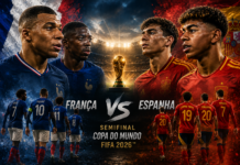 França e Espanha: por que a semifinal da Copa do Mundo 2026 é tratada como a decisão antes da final França e Espanha frente a frente antes da semifinal da Copa do Mundo de 2026, destacando a expectativa em torno do confronto entre duas das seleções mais fortes do torneio.