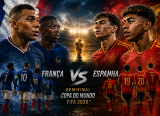 França e Espanha: por que a semifinal da Copa do Mundo 2026 é tratada como a decisão antes da final França e Espanha frente a frente antes da semifinal da Copa do Mundo de 2026, destacando a expectativa em torno do confronto entre duas das seleções mais fortes do torneio.