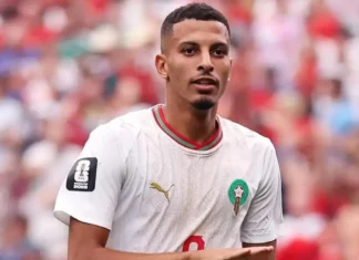 Marrocos goleia o Canadá, faz 3 a 0 e avança às quartas de final da Copa do Mundo 2026 Jogadores de Marrocos comemoram a classificação para as quartas de final após a vitória por 3 a 0 sobre o Canadá na Copa do Mundo de 2026.