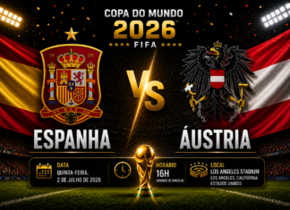 Espanha x Áustria: onde assistir, horário, prováveis escalações e tudo sobre o duelo da Copa do Mundo 2026 Lamine Yamal e David Alaba são os destaques do confronto entre Espanha e Áustria pela Copa do Mundo de 2026.