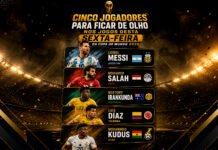 Cinco jogadores para ficar de olho nos jogos desta sexta-feira da Copa do Mundo 2026 Lionel Messi, Mohamed Salah, Nestory Irankunda, Luis Díaz e Mohammed Kudus são os destaques da rodada desta sexta-feira na Copa do Mundo de 2026.