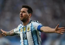 Messi pode assumir a liderança? Veja como está a disputa pela Chuteira de Ouro antes dos jogos desta sexta-feira Lionel Messi e Kylian Mbappé aparecem empatados na liderança da artilharia da Copa do Mundo de 2026.