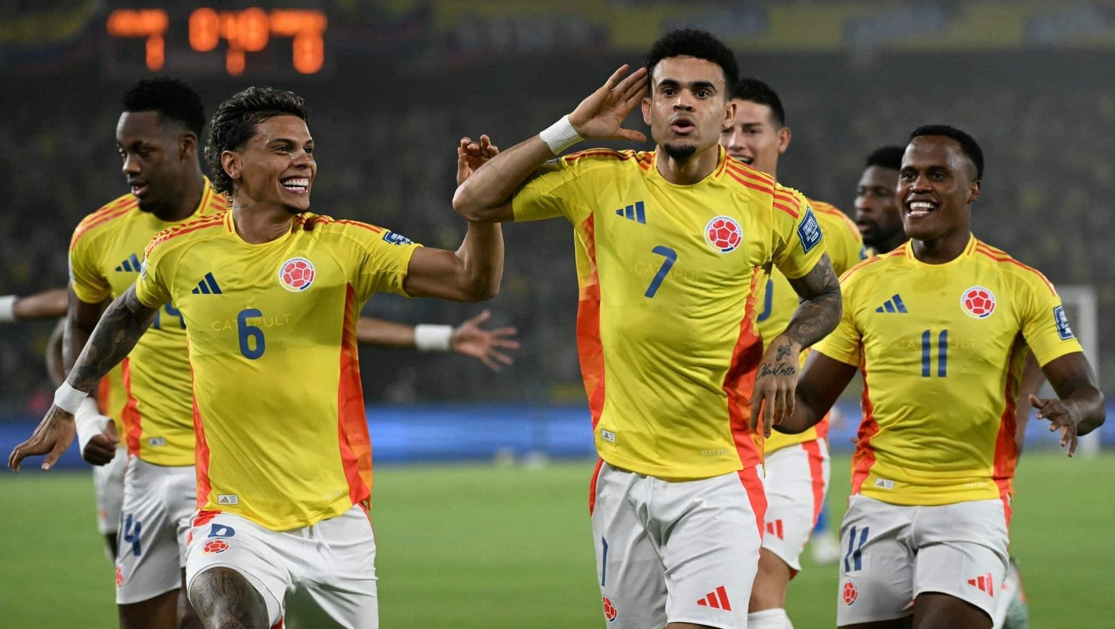 Luis Díaz e Mohammed Kudus em destaque para o confronto entre Colômbia e Gana pela Copa do Mundo de 2026.