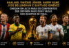 Cinco jogadores para ficar de olho neste domingo pelas oitavas da Copa do Mundo 2026 Montagem ilustrativa com Erling Haaland, Vinícius Júnior, Harry Kane, Jude Bellingham e Santiago Giménez, destaques dos jogos deste domingo pelas oitavas de final da Copa do Mundo de 2026.