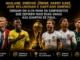 Cinco jogadores para ficar de olho neste domingo pelas oitavas da Copa do Mundo 2026 Montagem ilustrativa com Erling Haaland, Vinícius Júnior, Harry Kane, Jude Bellingham e Santiago Giménez, destaques dos jogos deste domingo pelas oitavas de final da Copa do Mundo de 2026.