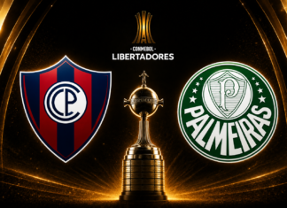 Cerro Porteño x Palmeiras terá campo mais estreito; entenda as medidas Comparação entre o campo de 105 por 68 metros e o gramado de 105 por 64 metros utilizado pelo Cerro Porteño