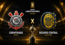Corinthians x Rosario Central: onde assistir, horário e escalações pela Libertadores Corinthians x Rosario Central pelas oitavas da Libertadores 2026