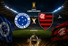 Cruzeiro x Flamengo: onde assistir, horário e escalações pela Libertadores Cruzeiro x Flamengo pelas oitavas de final da Libertadores 2026 no Mineirão.