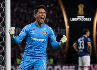 Fábio brilha nos pênaltis e Fluminense elimina Rivadavia na Libertadores Fábio Fluminense Libertadores 2026
