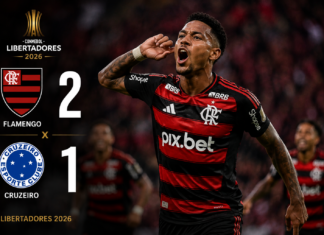 Pedro brilha, Flamengo vence Cruzeiro e avança às quartas da Libertadores Flamengo elimina Cruzeiro e avança às quartas da Libertadores 2026