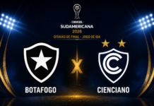 Cienciano x Botafogo: onde assistir, horário e escalações pela Sul-Americana Jogadores de Cienciano e Botafogo antes do confronto pela Copa Sul-Americana 2026
