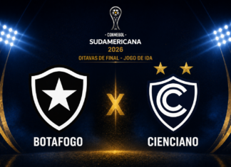 Cienciano x Botafogo: onde assistir, horário e escalações pela Sul-Americana Jogadores de Cienciano e Botafogo antes do confronto pela Copa Sul-Americana 2026