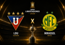 LDU x Mirassol: onde assistir, horário e escalações pela Libertadores LDU x Mirassol pelas oitavas da Libertadores 2026