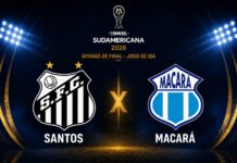 Santos x Macará: onde assistir, horário e escalações pela Sul-Americana Neymar e Gabigol representam o Santos antes do confronto contra o Macará pela Sul-Americana 2026