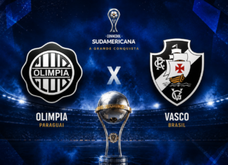 Olimpia x Vasco: onde assistir, horário e escalações pela Sul-Americana Olimpia x Vasco pelas oitavas da Copa Sul-Americana 2026