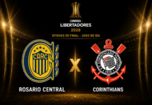 Rosario Central x Corinthians pela Libertadores 2026: onde assistir, horário e escalações Rosario Central x Corinthians pelas oitavas de final da Copa Libertadores 2026 no Gigante de Arroyito.