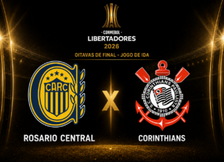 Rosario Central x Corinthians pela Libertadores 2026: onde assistir, horário e escalações Rosario Central x Corinthians pelas oitavas de final da Copa Libertadores 2026 no Gigante de Arroyito.
