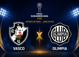 Vasco x Olimpia pela Sul-Americana 2026: onde assistir, horário e prováveis escalações Vasco x Olimpia pelas oitavas de final da Copa Sul-Americana 2026 em São Januário.