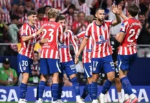 Atlético de Madrid marca três no fim, vence a Real Sociedad e reage em LaLiga