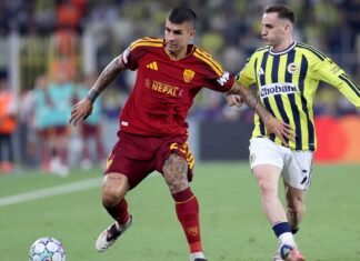 Fenerbahçe volta à Champions após 18 anos, empata com a Roma e vive noite caótica em Istambul