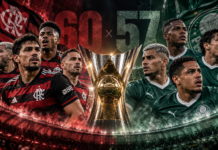 Brasileirão entra nas dez rodadas finais com Flamengo três pontos à frente do Palmeiras