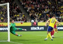 Gyökeres marca, Suécia vence Polônia e mantém 100% na Nations League